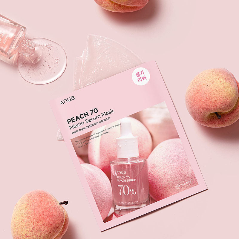 Anua Peach 70% Niacin Serum Mask – Image 5